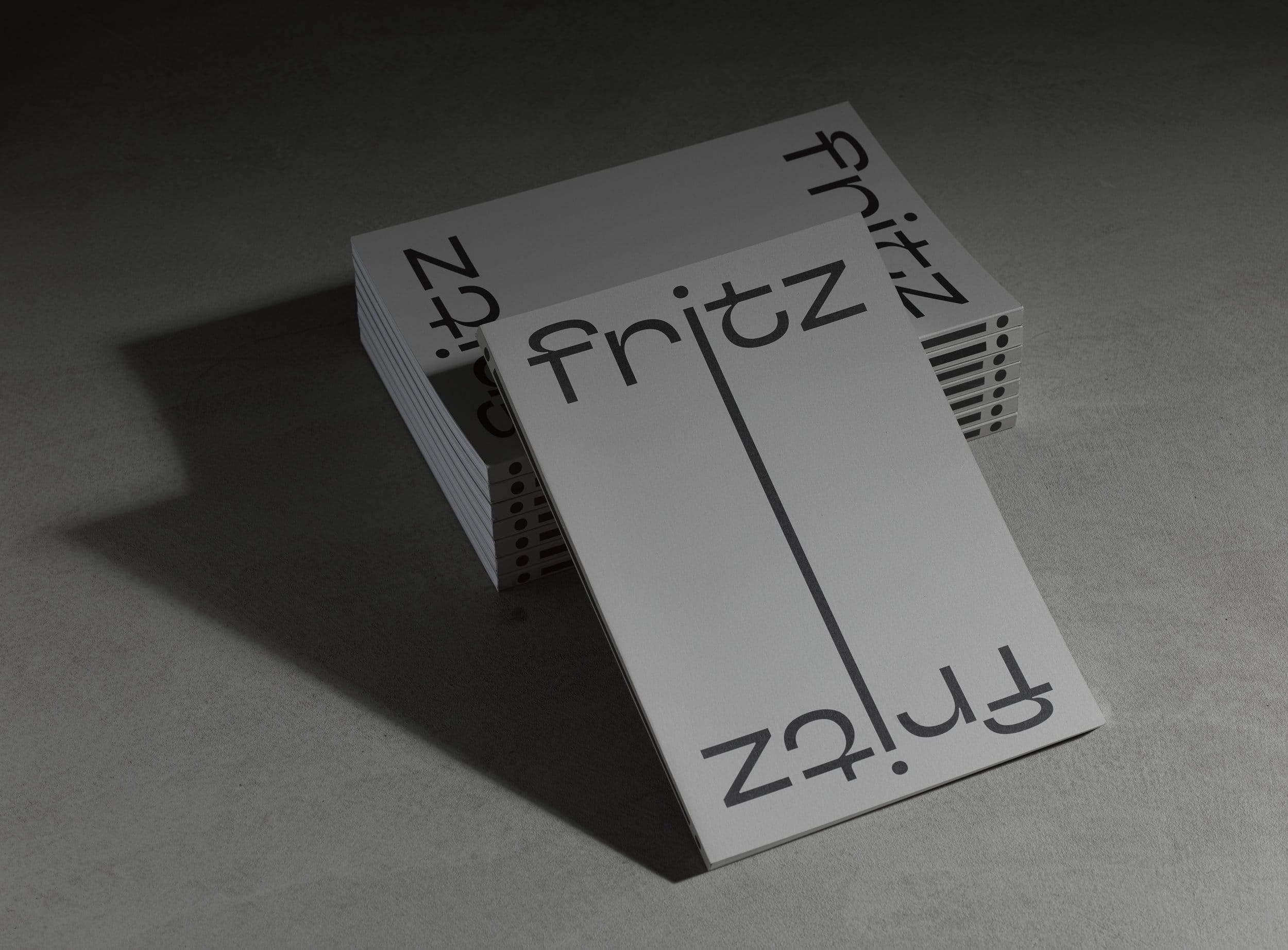 FritzFritz Brand Identity, Book Cover Design